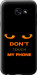 Чехол Don't touch the phone для Samsung Galaxy A5 (2017)