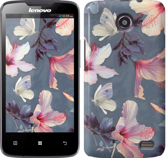 

Чехол Нарисованные цветы для Lenovo A820 596203