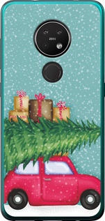 

Чехол Машина с подарками для Nokia 7.2 1672010