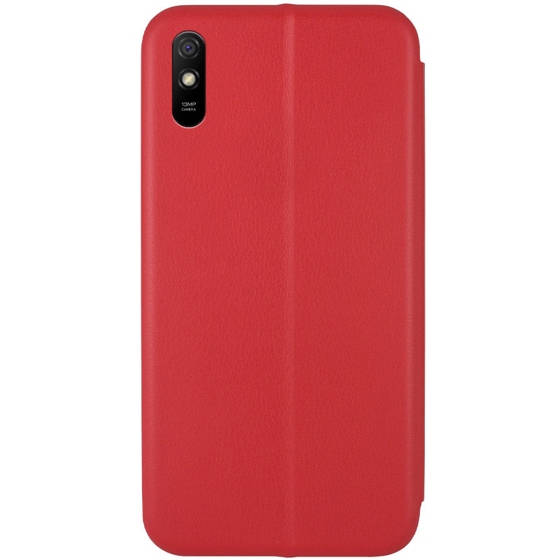 Фото Кожаный чехол (книжка) Classy для Xiaomi Redmi 9A (Красный) на vchehle.ua