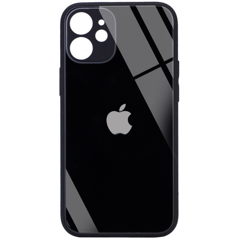 

TPU+Glass чехол GLOSSY Logo Full camera (opp) для Apple iPhone 12 mini (5.4") (Черный) 1096308