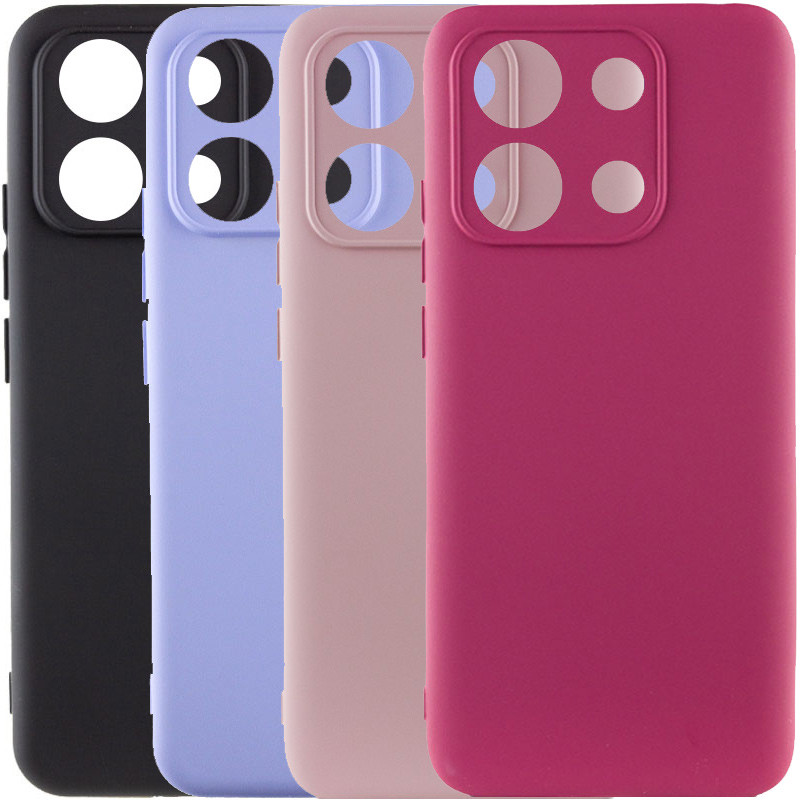 Чохол TPU GETMAN Liquid Silk Full Camera на Xiaomi Redmi Note 13 Pro 4G