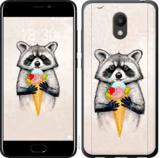 

Чохол Єнотик з морозивом на Meizu M6 801240