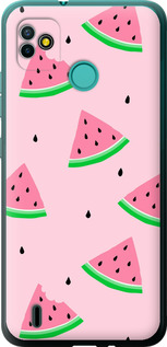 Чехол Розовый арбуз для Tecno Pop 5 BD2p