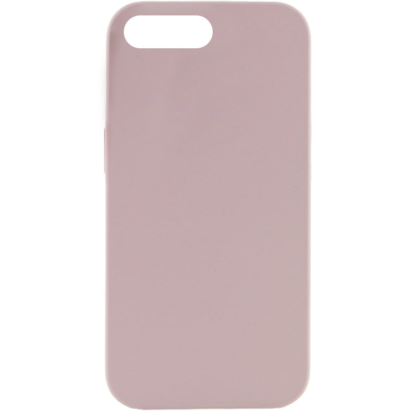 Чохол Silicone Case Full Protective (AA) NO LOGO на Apple iPhone 7 plus / 8 plus (5.5") (Сірий / Lavender)