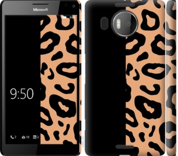 Чохол Плями леопарда на Microsoft Lumia 950 XL Dual Sim