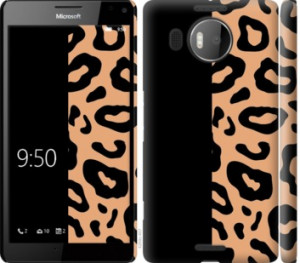 Чехол Пятна леопарда для Microsoft Lumia 950 XL Dual Sim