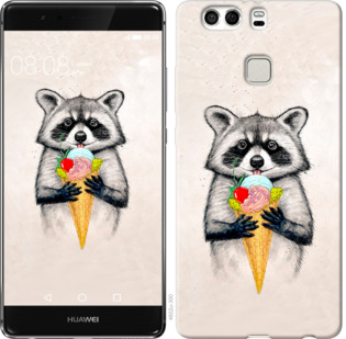 

Чохол Єнотик з морозивом на Huawei P9 Plus 801333
