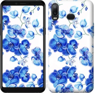 

Чехол Голубые орхидеи для Samsung Galaxy A6s 724883