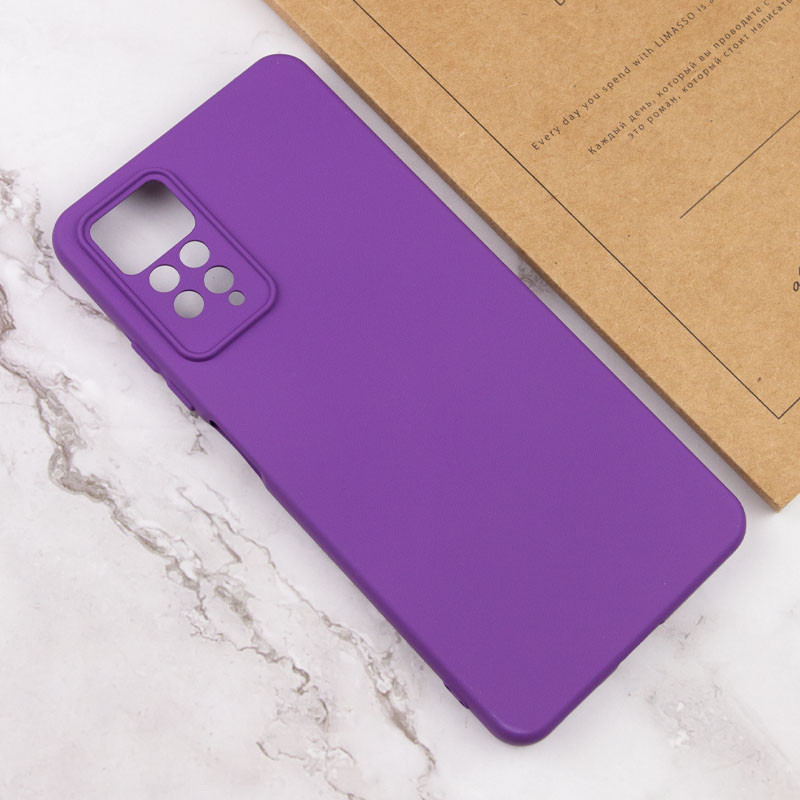 Чехол Silicone Cover Lakshmi Full Camera (A) для Xiaomi Redmi Note 11 Pro 4G/5G / 12 Pro 4G (Фиолетовый / Purple) в магазине vchehle.ua