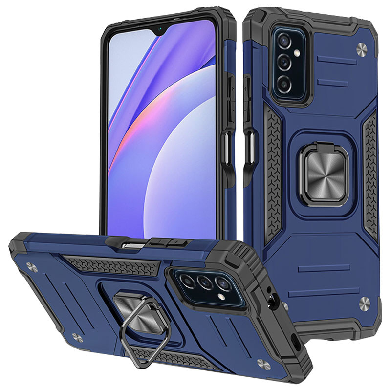 

Ударопрочный чехол Union Ring for Magnet для Samsung Galaxy M52 (Синий) 1238496