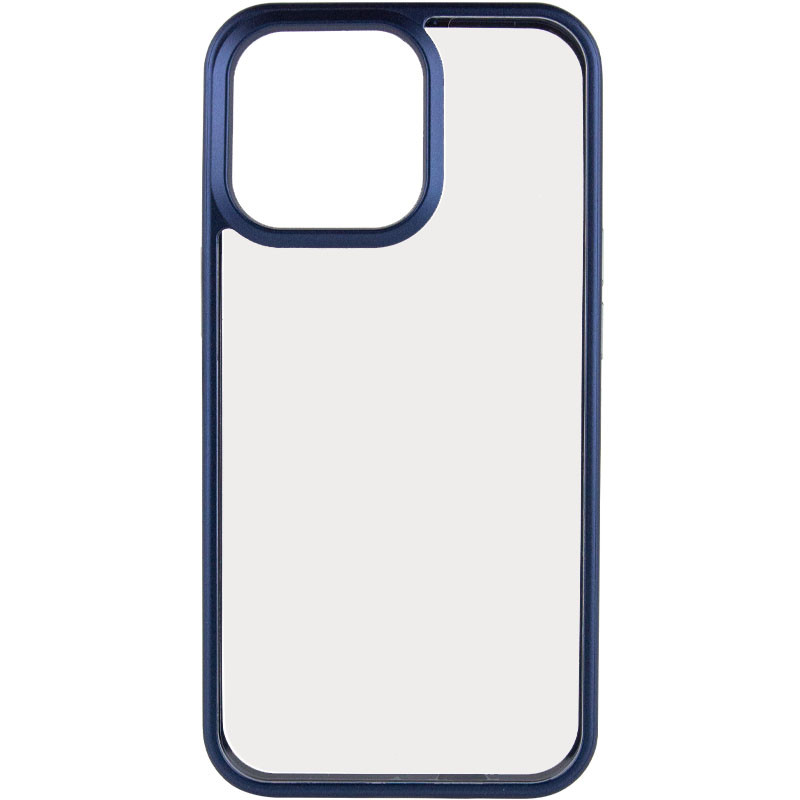 

TPU+PC чохол Epik Chrome Buttons на Apple iPhone 13 Pro (6.1") (Синій) 1223704