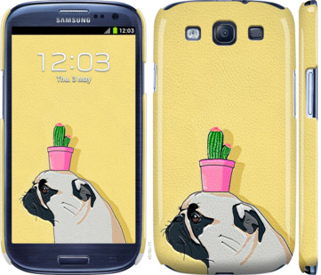 

Чохол Мопс з кактусом на Samsung Galaxy S3 i9300 795345