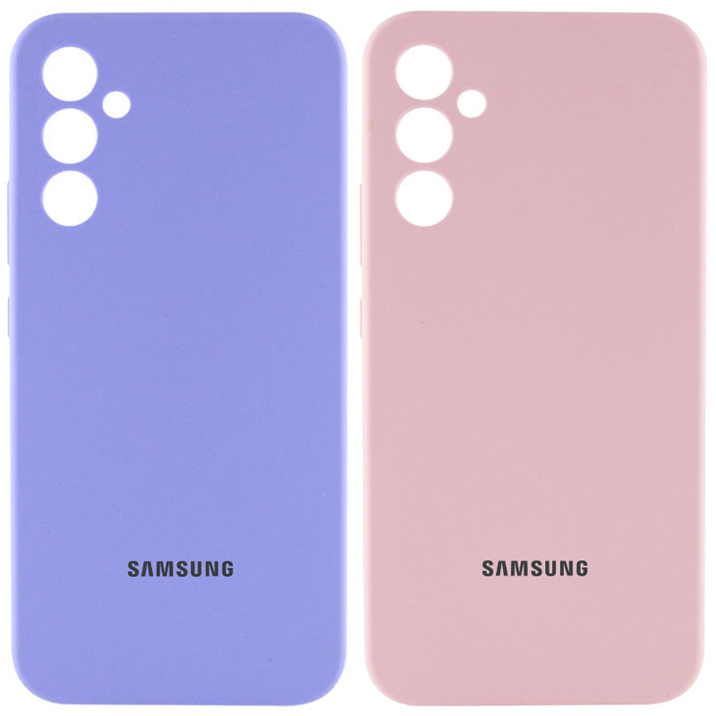 Чохол Silicone Cover Lakshmi Full Camera (AAA) with Logo на Samsung Galaxy A34 5G