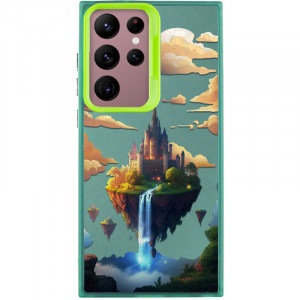 TPU+PC чехол TakiTaki Fantasy magic glow для Samsung Galaxy S22 Ultra