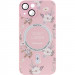 TPU+PC чехол Secret with Magnetic Safe для Apple iPhone 14 (6.1") (Pink)
