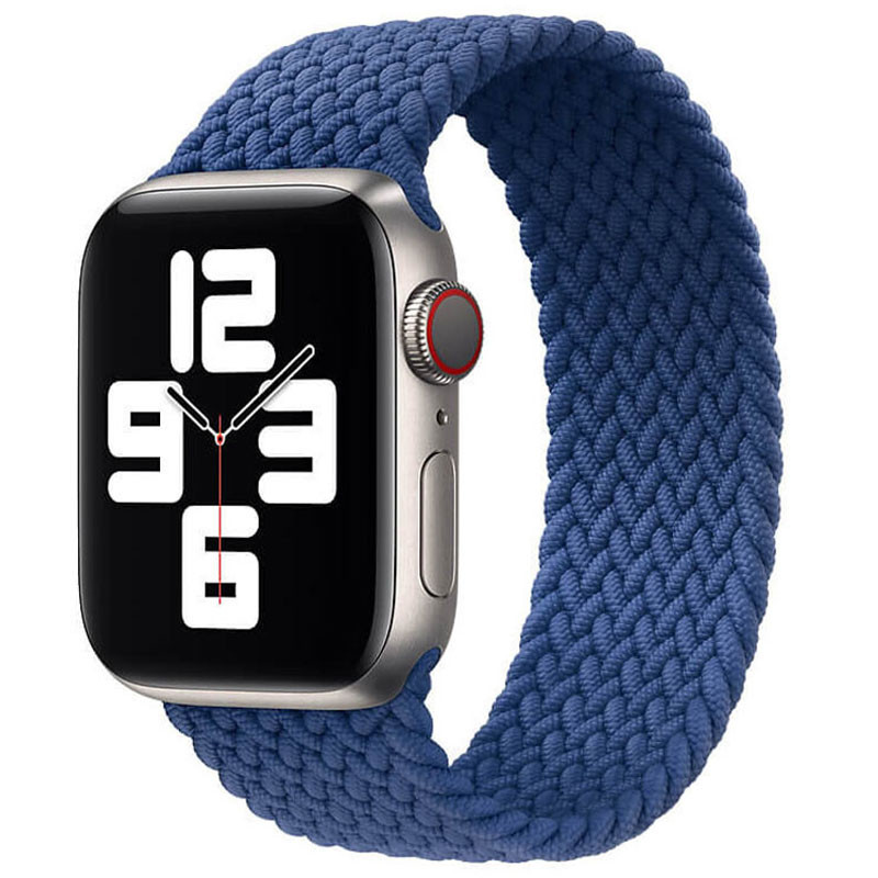 

Ремінець Braided Solo Loop (AAA) для Apple watch 42mm/44mm 155mm (Синій) 1213010