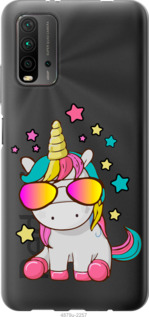 

Чехол Единорог в очках для Xiaomi Redmi 9T 1112417