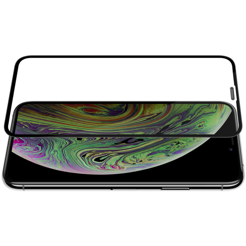 Фото Защитное стекло Nillkin (CP+ max 3D) (full glue) для Apple iPhone 11 Pro Max (6.5") / XS Max (6.5") (Черный) на vchehle.ua