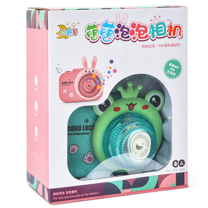Замовити Фотокамера-генератор мильних бульбашок 9996 Children's camera (Frog / Green) на vchehle.ua