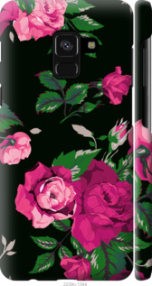 

Чохол Троянди на чорному тлі на Samsung Galaxy A8 2018 A530F 546823