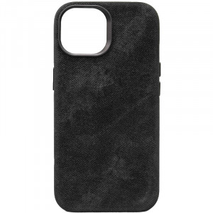 Чохол Denim with Magnetic safe на Apple iPhone 15 (6.1")