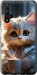 Чохол White cat на Huawei Honor 20