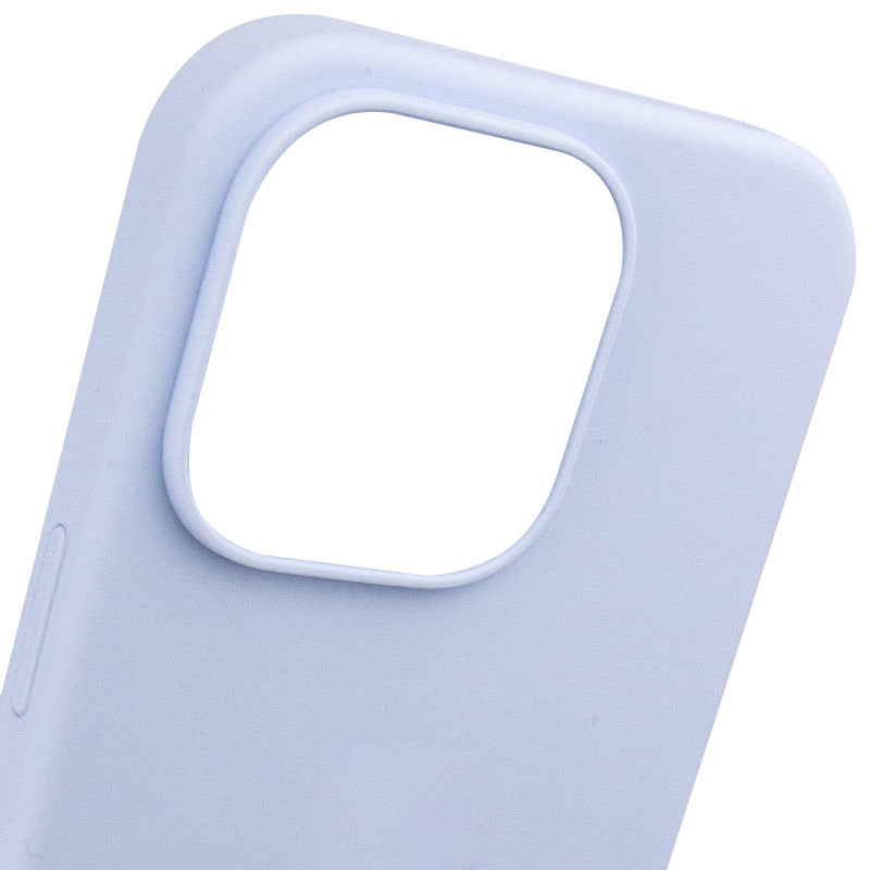 Фото Чехол Silicone Case Full Protective (AA) NO LOGO для Apple iPhone 14 Pro (6.1") (Голубой / Lilac Blue) в магазине vchehle.ua