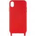 Фото Чехол TPU two straps California для Apple iPhone XR (6.1") (Красный) на vchehle.ua