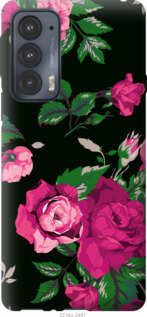 

Чехол Розы на черном фоне для Motorola Edge 20 1230900