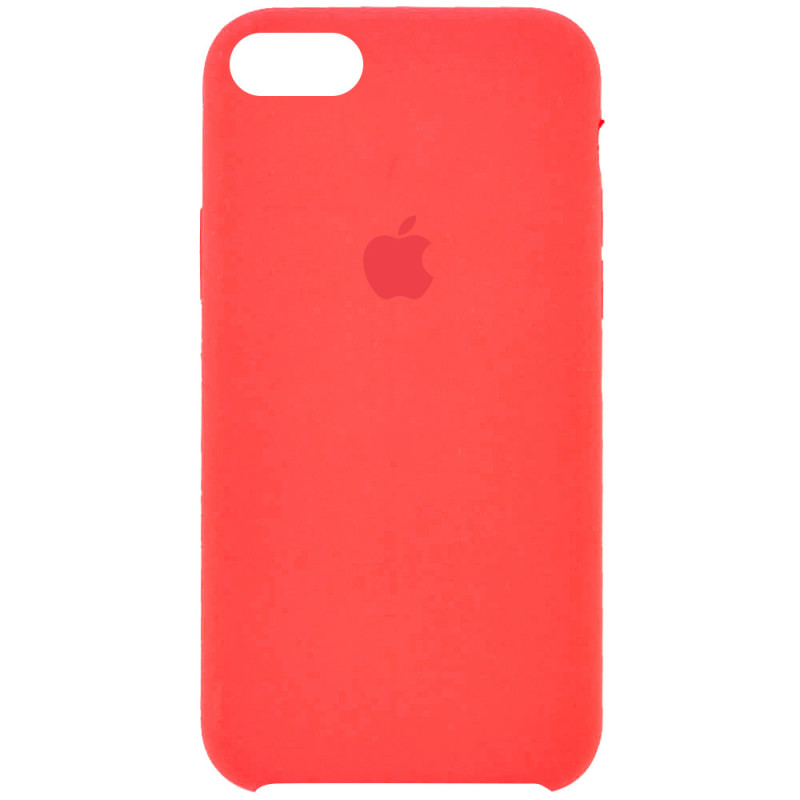 Чехол Silicone Case (AA) для Apple iPhone 6/6s (4.7") (Оранжевый / Pink citrus)