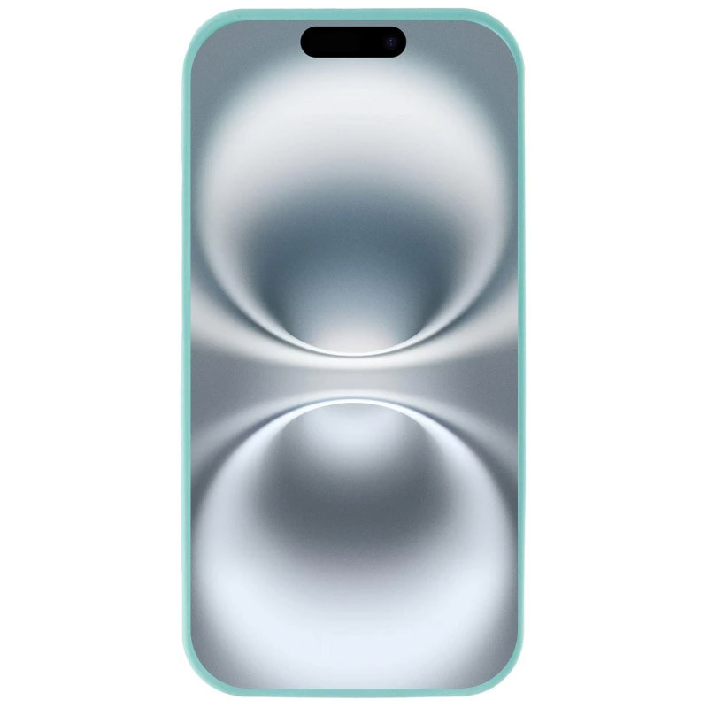 Фото Чехол Silicone Case Full Protective (AA) для Apple iPhone 16e (6.1") (Бирюзовый / Marine Green) на vchehle.ua