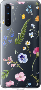 

Чехол Цветочный фон v2 для OnePlus Nord 1440598