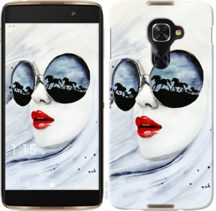 

Чохол Дівчина аквареллю на Alcatel Idol 4 Pro 924023