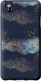 

Чехол Ночь золотые звезды для Huawei Honor 7i 1406304