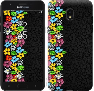 

Чохол квітковий орнамент на Samsung Galaxy J7 2018 673473