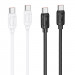 Дата кабель Hoco X115 Surpass Type-C to Type-C 240W (1m)