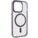 Фото Чехол TPU Iris with Magnetic safe для Apple iPhone 14 Pro (6.1") (Черный) на vchehle.ua