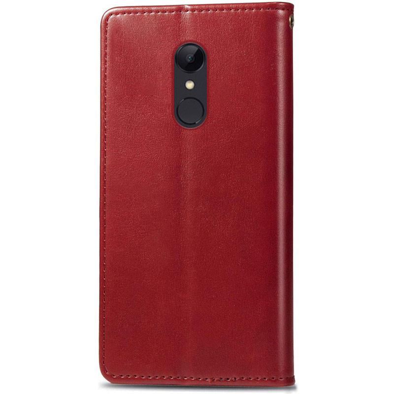 Кожаный чехол-книжка GETMAN Gallant (PU) для Xiaomi Redmi Note 4X / Note 4 (Snapdragon) (Красный) в магазине vchehle.ua