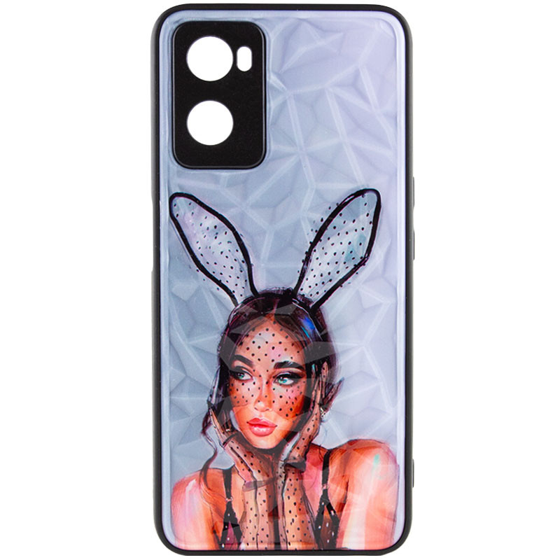 Фото TPU+PC чехол Prisma Ladies для Oppo A57s / A77s (Rabbit) на vchehle.ua