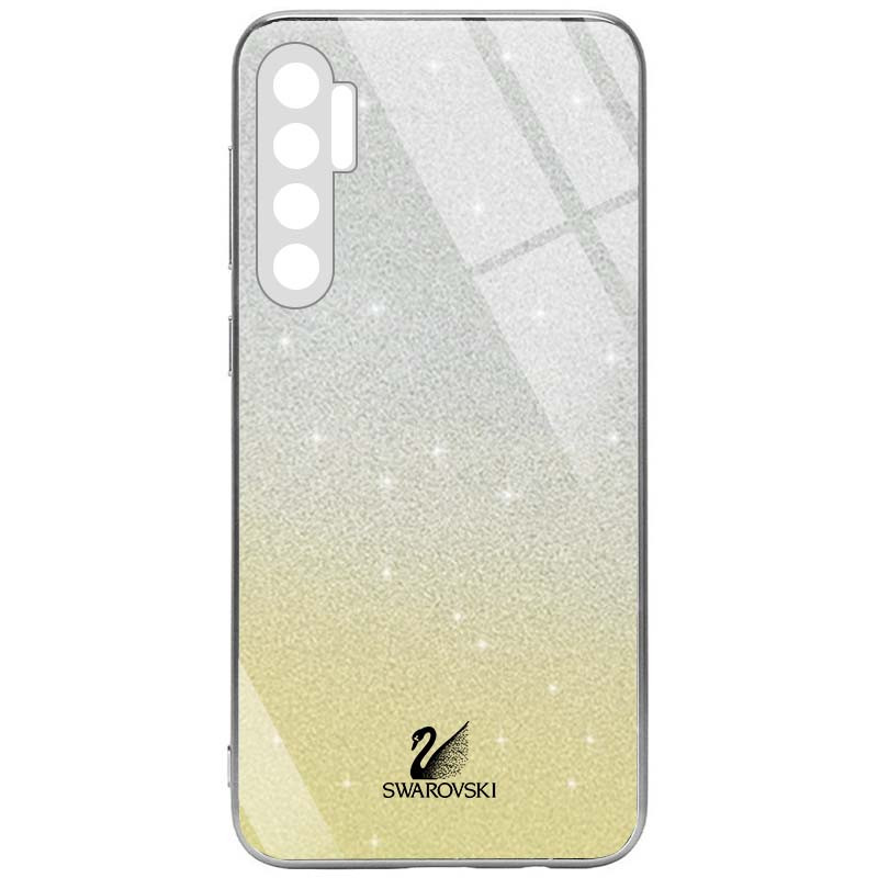 

TPU+Glass чехол Swarovski Full Camera для Xiaomi Mi Note 10 Lite (Золотой) 1082598