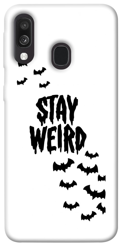 Чехол Stay Weird для Galaxy A40 (2019)