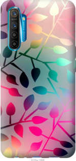 Чехол Листья для Realme XT