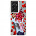 TPU+PC чохол TakiTaki Love magic glow для Samsung Galaxy S21 Ultra (Girl in love / White)