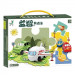 Фото Розвиваюча іграшка-пазл SHT 1103B Forest Park (25pcs) (Green) в маназині vchehle.ua