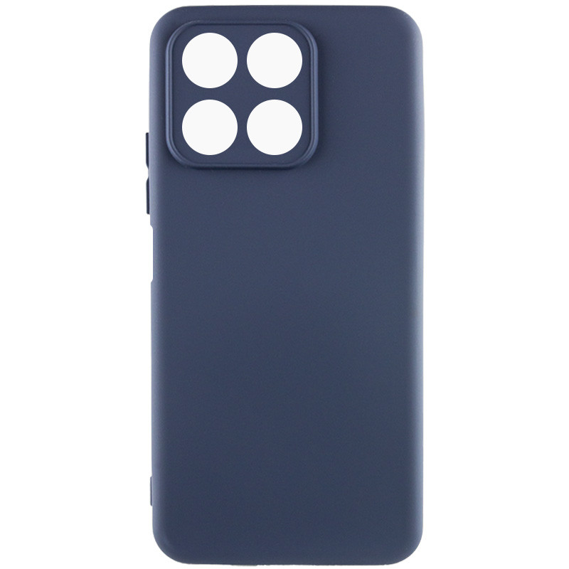 Чехол Silicone Cover Lakshmi Full Camera (A) для Huawei Honor X8a (Синий / Midnight Blue)