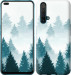 Чехол Акварельные Елки для Realme X50