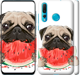 

Чохол Мопс і кавун на Huawei Nova 4 843800