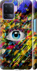 Чехол Абстрактный глаз для Oppo A94