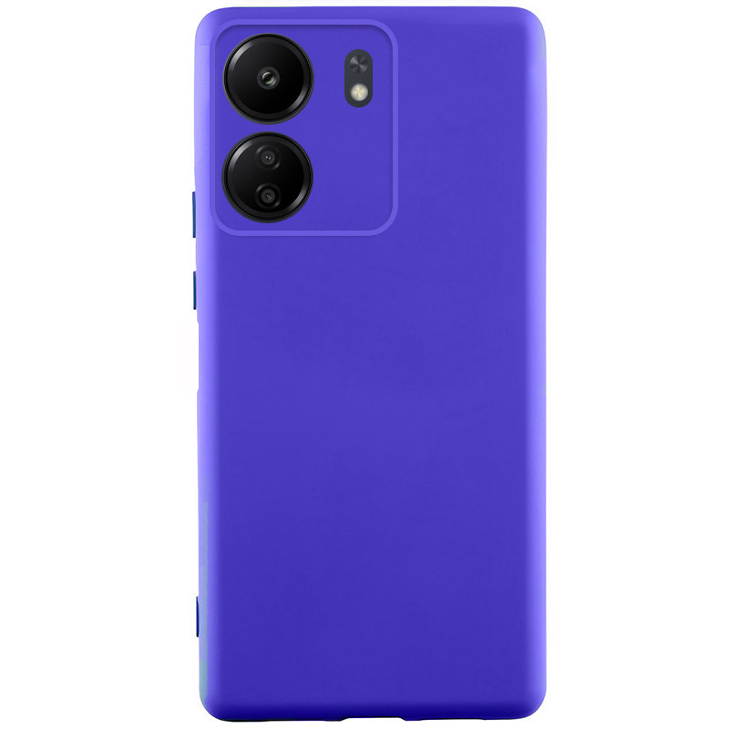 Чохол Silicone Cover Lakshmi Full Camera (A) на Xiaomi Redmi 13C / Poco C65 (Синій / Iris)